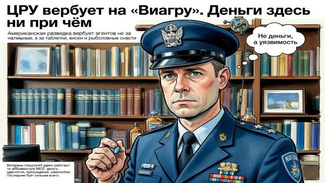 ЦРУ вербует на «Виагру». Деньги здесь ни при чём