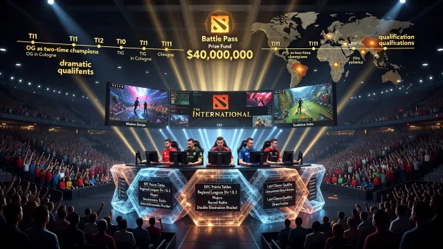 Как попасть на The International: квалификации и путь команд в Dota 2